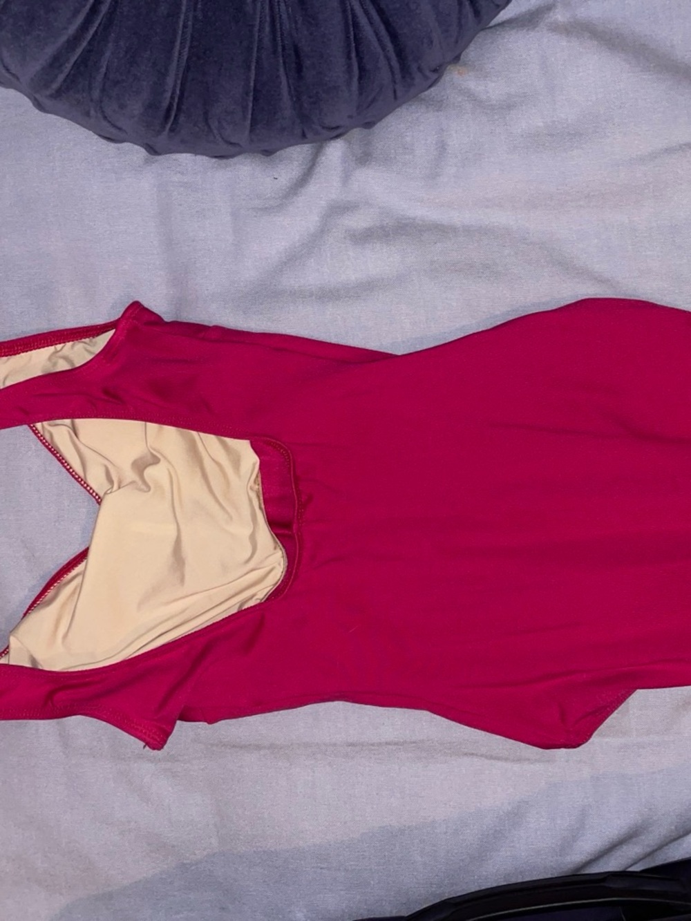 Women’s Magenta One-Piece Swimsuit by